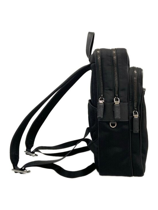 Prada Black Leather Backpack main image 15